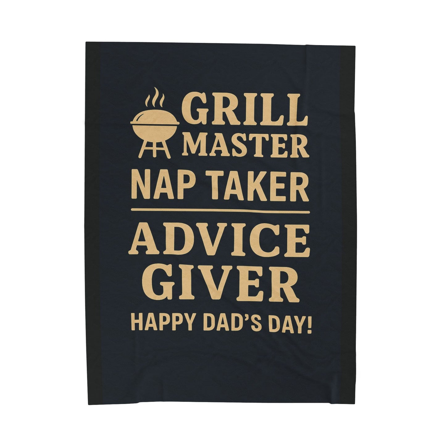 Father's Velveteen Plush Blanket