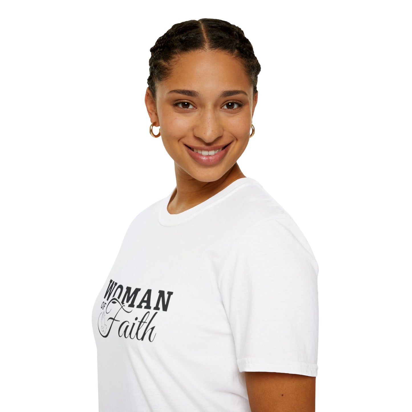 Faith-Inspired Unisex Softstyle T-Shirt, Inspirational Tee for Women, Gift for Her, Faith Apparel, Everyday Wear