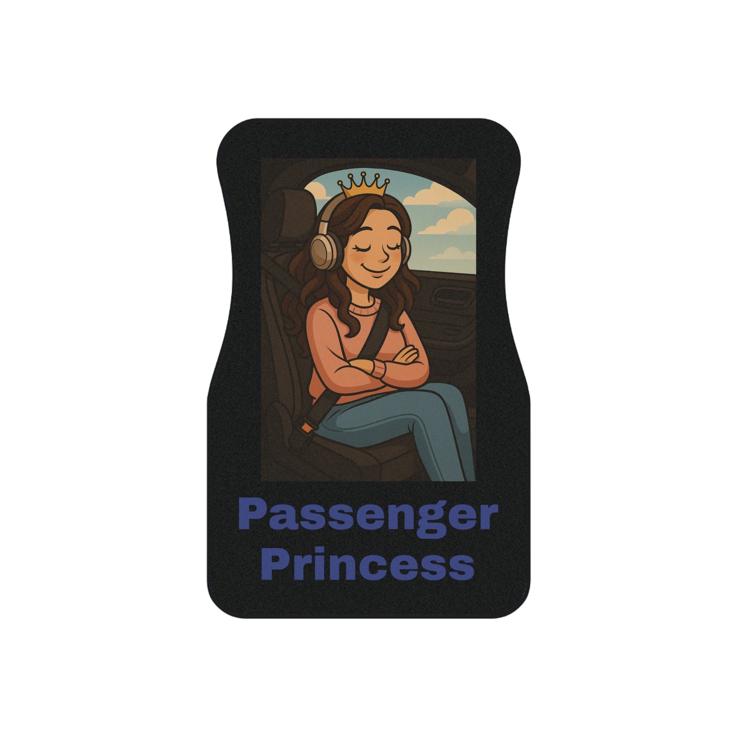 Car Mats - Family Members Funny Description Set of 4