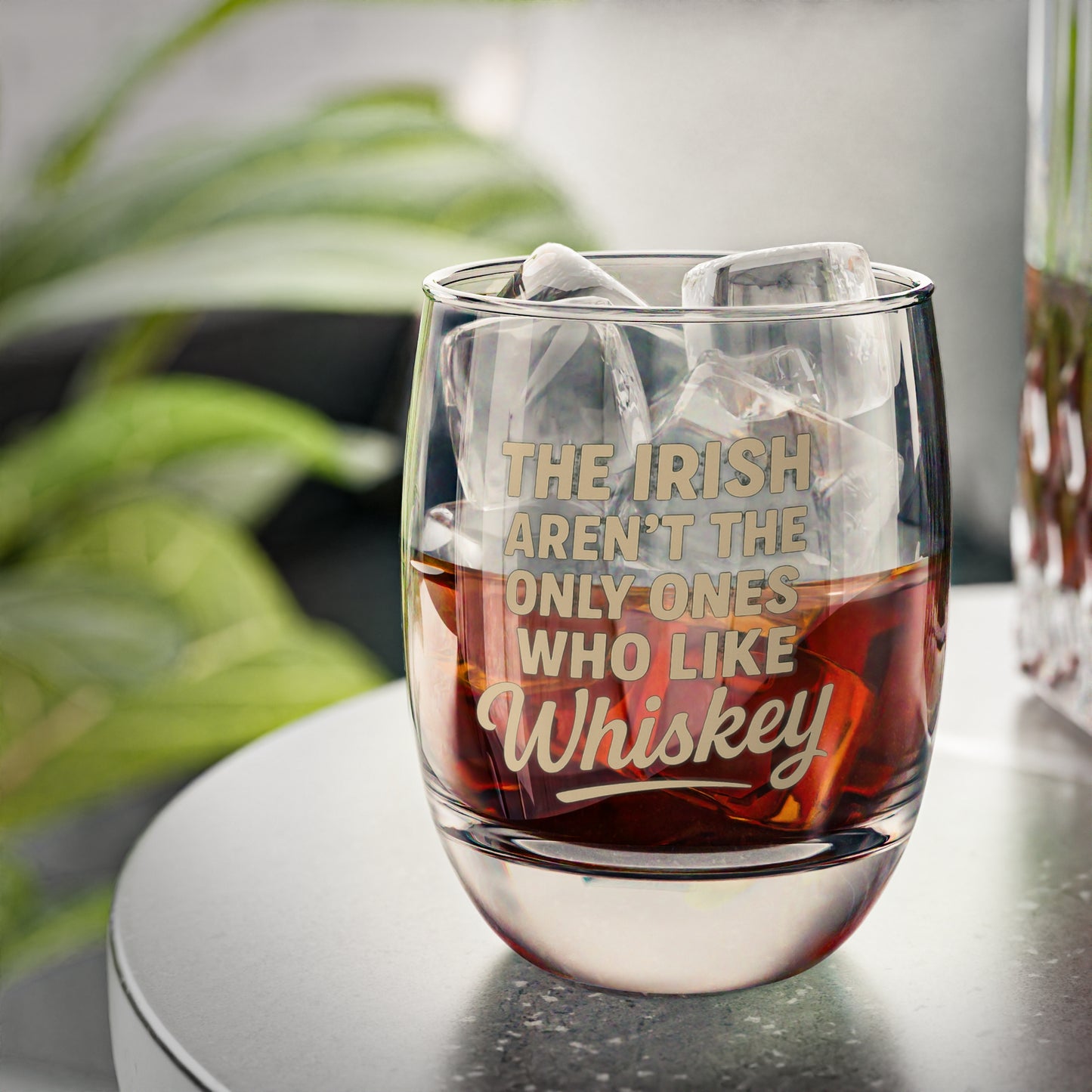 Whiskey Lover's Glass