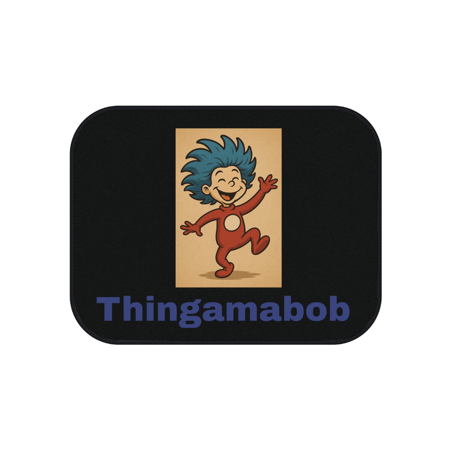Car Mats - Family Members Funny Description Set of 4