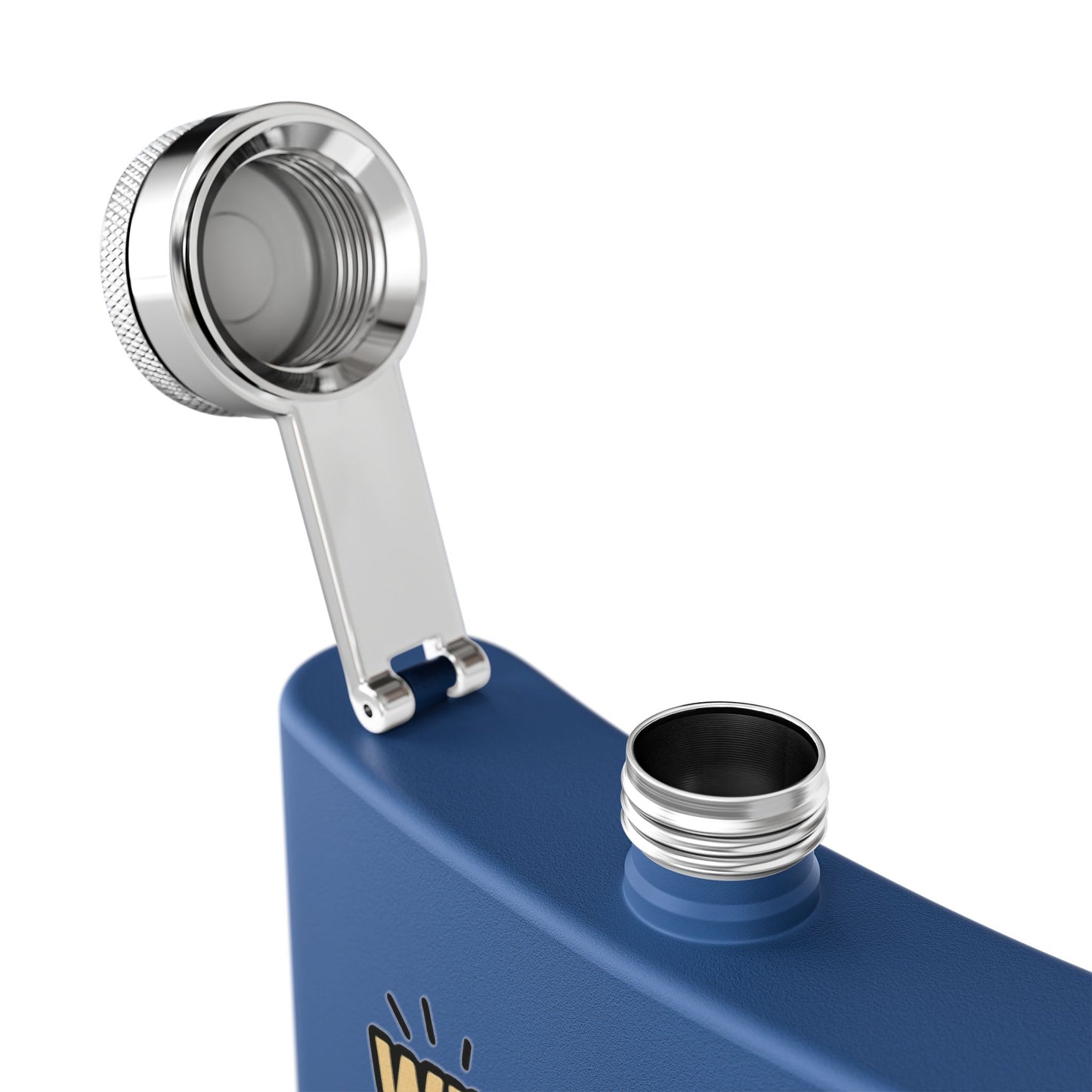 Stainless Steel Flask with Funny Quote