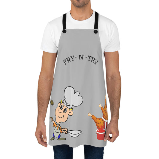 Playful Chef Apron, Cooking gift, Frying apron, Funny kitchen attire, Baking present, Foodie accessory